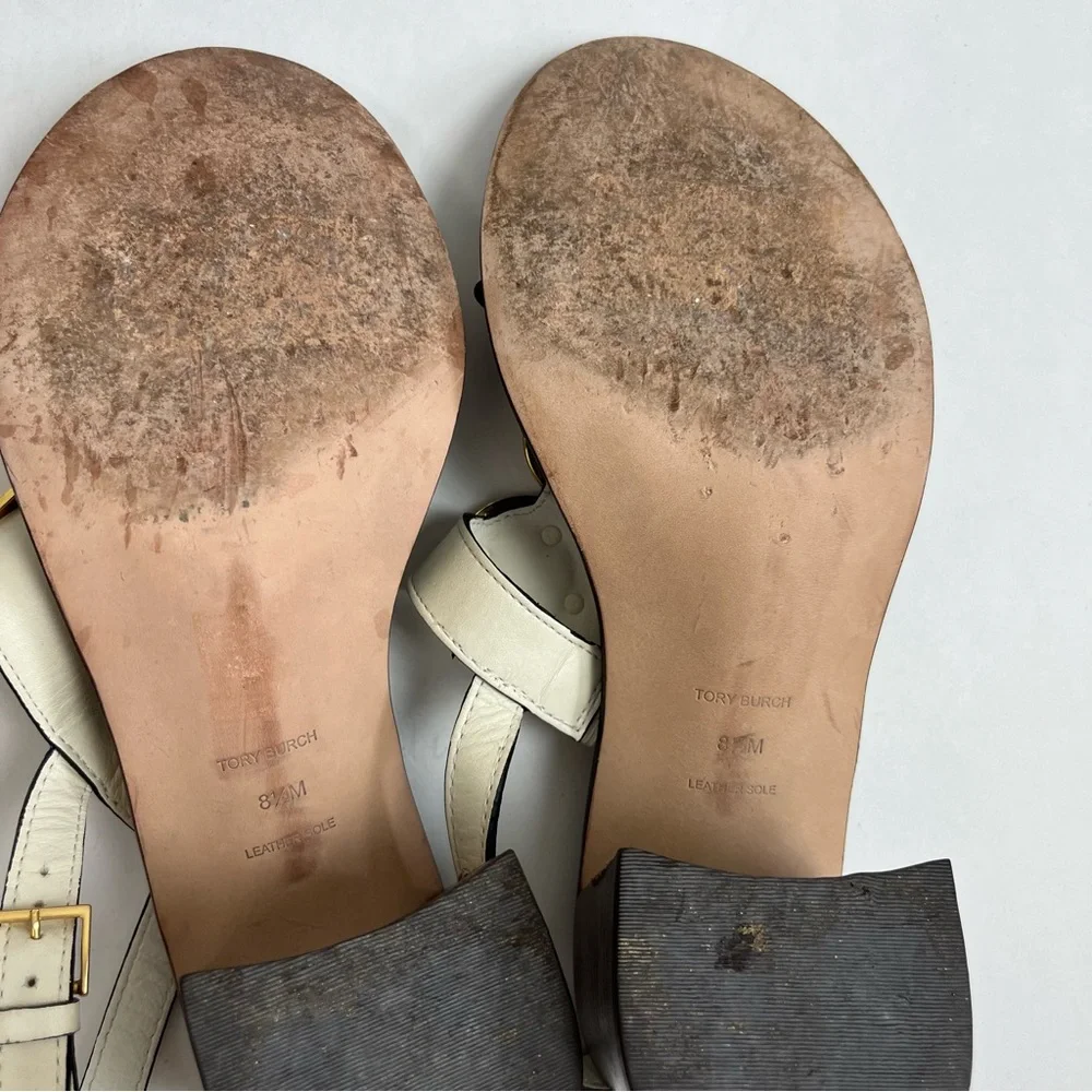 Tory Burch Patos Multi Disk Sandal Block Heel